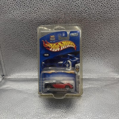 Hot Wheels 2004 First Editions Bugatti Veyron 1:64 Red Black Diecast Unopened