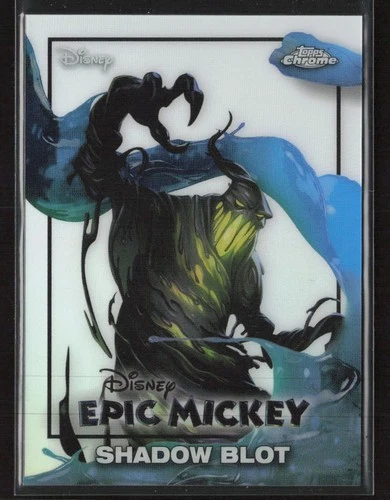 Shadow Blot 2025 Topps Disney Neon Epic Mickey #EM-25