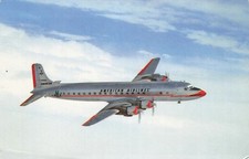 American Airlines Vintage Airlines Postcard Ad