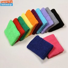 L XL Wristband Sport Sweatband Hand Band Sweat Wrist Support Brace Wrap Guards f
