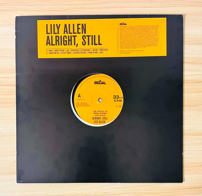 LILY ALLEN / ALRIGHT, STILL 2006 EU ORIGINAL LP Regal Records