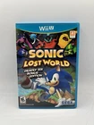 Sonic Lost World Deadly Six Bonus Edition Nintendo Wii U Complete CIB