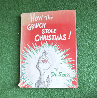 How the Grinch Stole Christmas! Dr. Seuss Hardcover Illustrated 1957