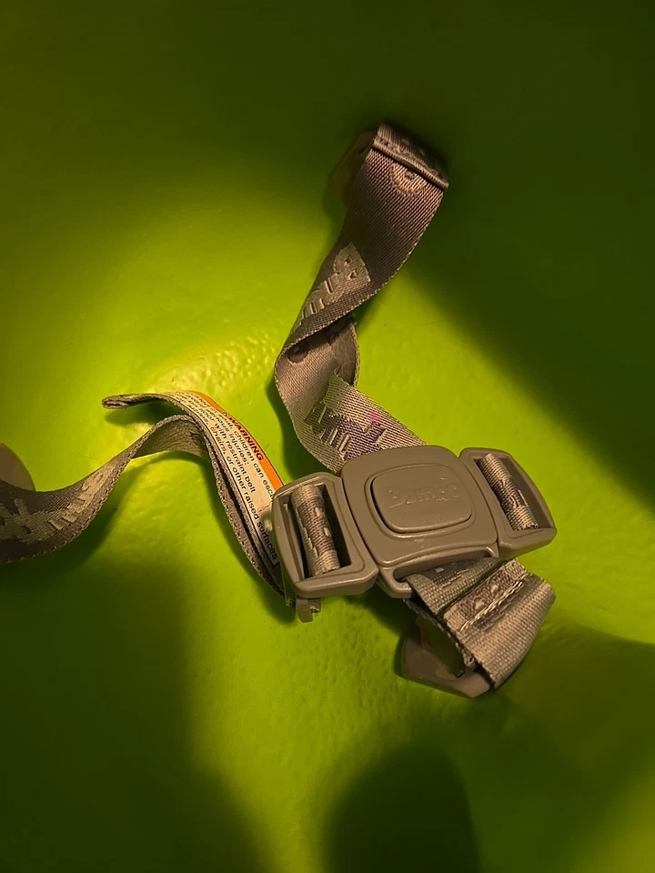 Asiento de piso para bebé Bumbo silla para sentarse con arnés ajustable, verde lima Foto 2 de 4