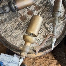 POWELL Large Single Chime BRASS Whistle Steam Railroad Train Locomotive