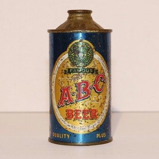 ABC Beer LP Cone Top