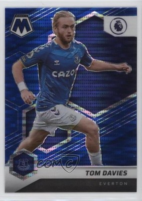 2021-22 Panini Mosaic Premier League Blue Pulsar Prizm Tom Davies #170 0n0m