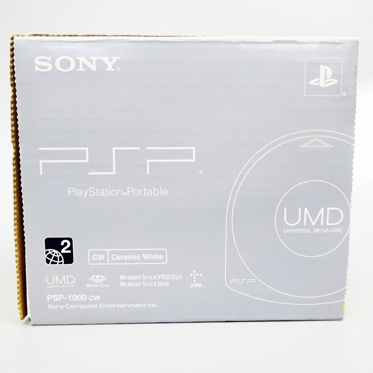 SONY PSP Playstation Portable Console Ceramic White PSP-1000 CW