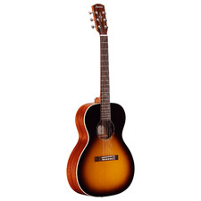 Alvarez Delta00E Sunburst 00 Size Acoustic Electric Guitar, Solid Top