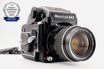 Meter Works **NEAR MINT LENS** Mamiya M645 1000S CDS Finder + Sekor C 55mm f/2.8