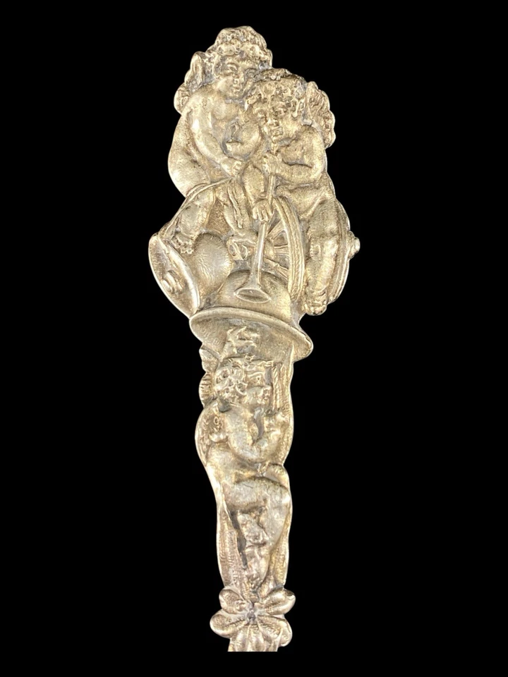 Cuchara de recuerdo R. Wallace Sons RWS Sterling San Gabriel Mission California 1771 Foto 4 de 4