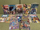 Lot Of 13 Vintage Comic Books - Batman, Spiderman, King Fu, DC, Captain America