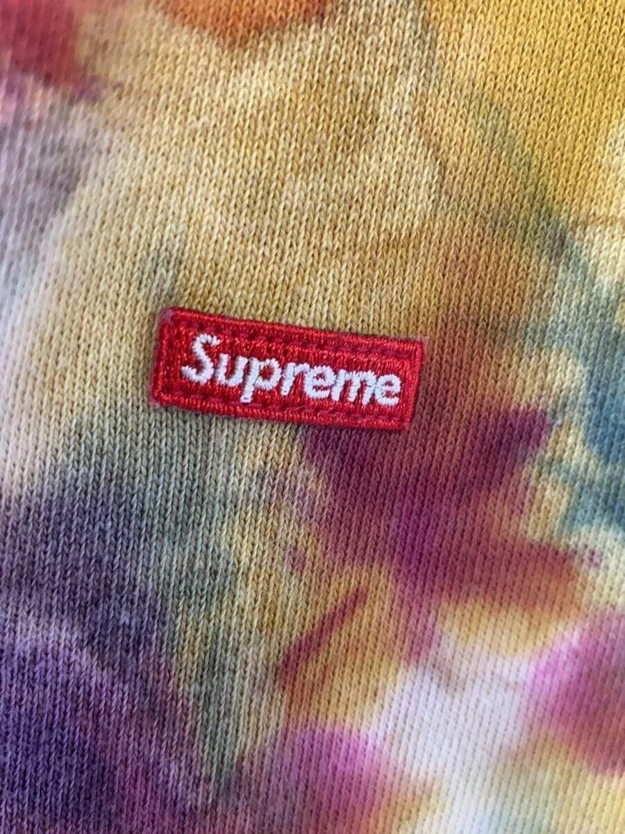 Supreme Felpa con Cappuccio Zip 24ss Small Box Up Hooded S Cotone Multicolore Usata