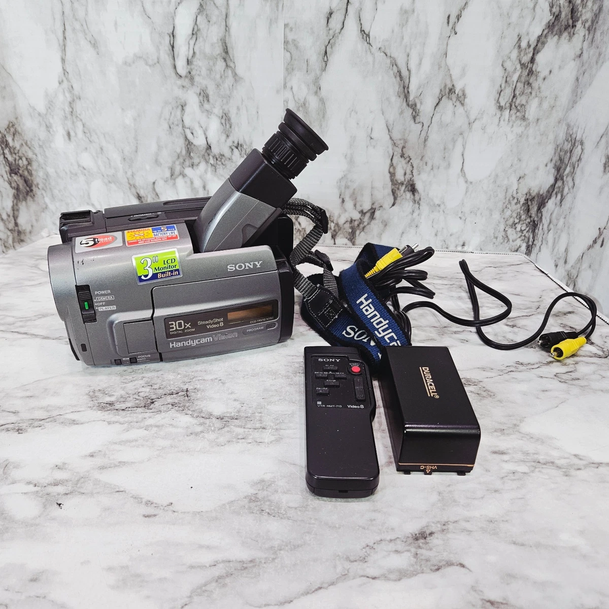 HS POUR PIECES / Sony Ccd Tr705E Camecope Hi8 Video Camera Recorder Handycam EUR 17,49 - FR