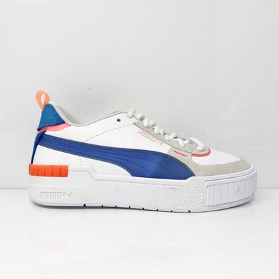 Puma Womens Cali 380951-01 White Casual Shoes Sneakers Size 6.5