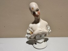 Antique German Half Doll Figurine