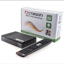Octagon 8K UHD Android TV Box | Spirit Pro Ma...