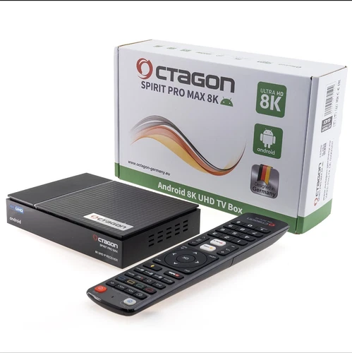 Octagon 8K UHD Android TV | Spirit Pro Max | S905X4 | HDR10 Vollinstallation!!!!