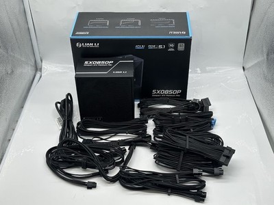 Lian Li SX0850P 850 Watt 80 Plus Platinum ATX Fully Modular Power Supply (Black)