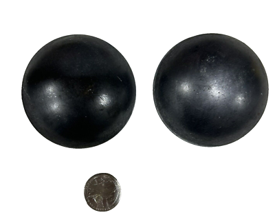 #ad #ad Hollow metal half sphere 3quot; diameter 2 pieces $35.00