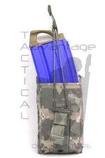 (2) BAE Systems ECLiPSE 5.56 Speed Reload Single Mag MOLLE Pouches - ACU camo