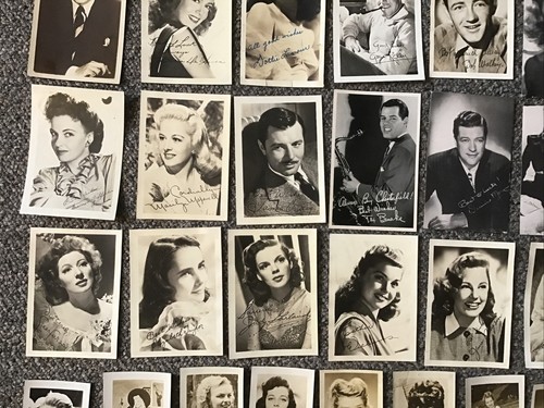 1940s Hollywood Movie Stars 50 Photos Judy Garland Liz Taylor Sinatra Bob Hope - Picture 6 of 12