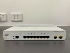 CISCO WS-C2960CPD-8TT-L Catalyst 2960C PD Switch 8 FE, 2 x 1G, 6MthWty TaxInv