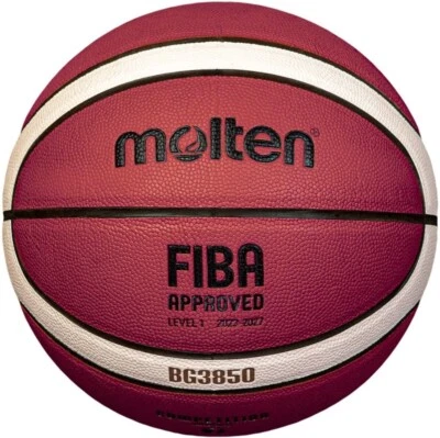 Molten Basketball BG3850 FIBA Synthetik-Leder Größe 5, 6, 7