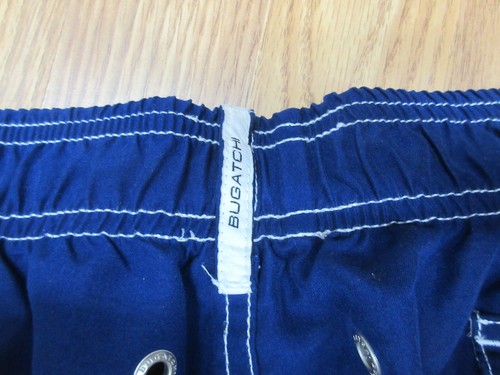 BUGATCHI LINED Mens SWIM SHORTS NAVY BLUE Sz 2X-LARGE, XXL - Picture 6 of 6