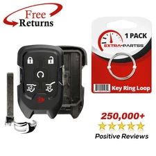Keyless Remote Key Fob Shell for 2014-2017 Chevy Suburban GMC Yukon (HYQ1AA)