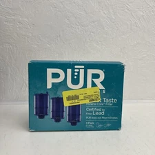 PUR PLUS Great Taste Faucet Mount RF-9999 Replacement Filters 3 Pack NEW SEALED