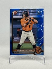 2022 Bowman Paper Anthony Rodriguez 1st Prospect Blue /150 Giants