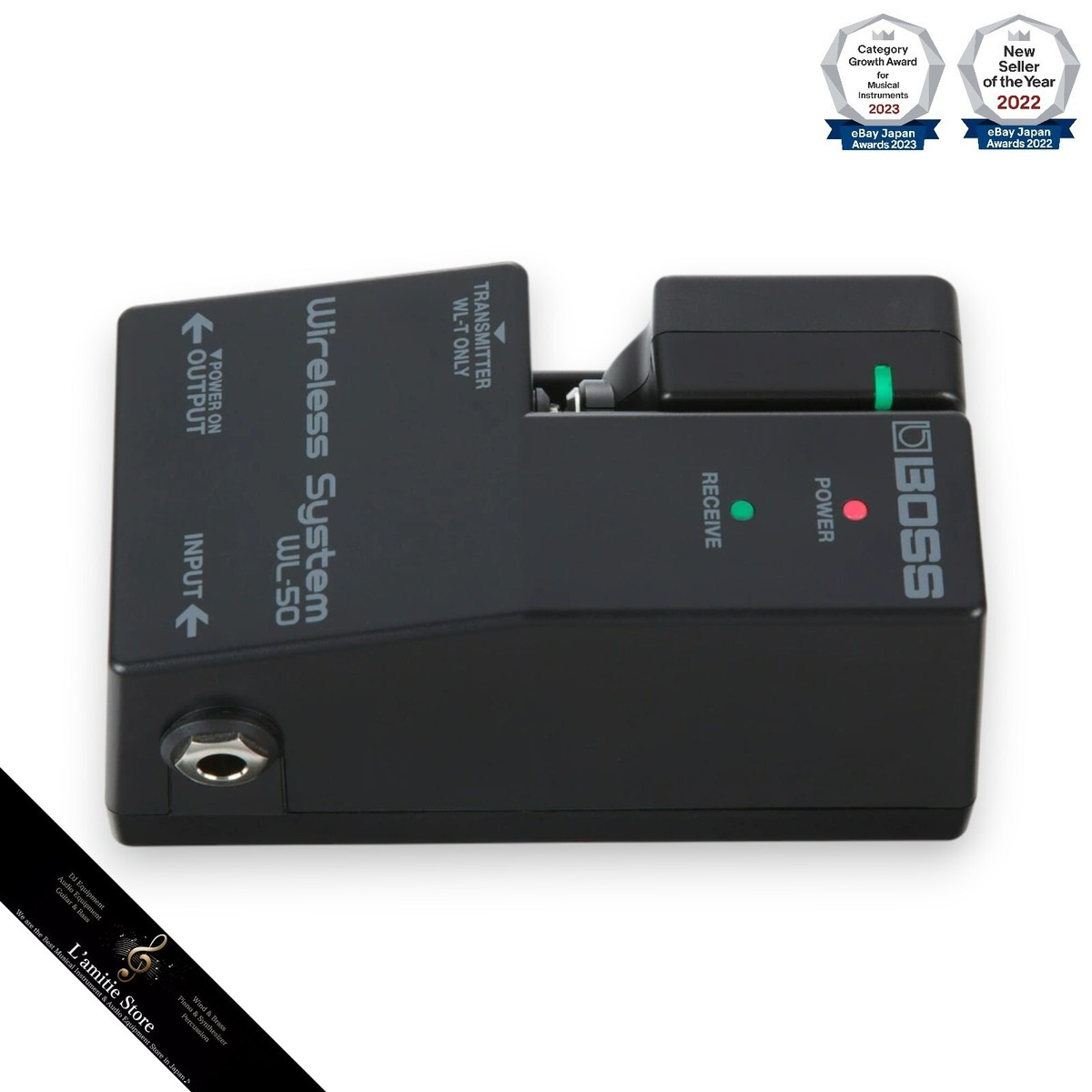 ギター BOSS WL-50 Wireless System Boss WL-50 Guitar Wireless System | Sweetwater