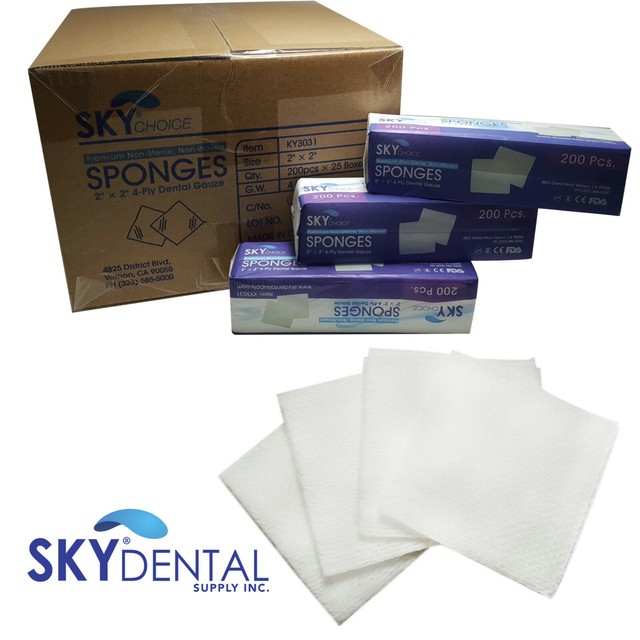 Henry Schein N/S Gauze Lot, 4x412 Ply, (26 Packages total) eBay