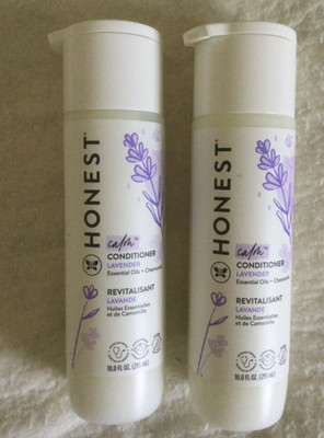 Lot of 2 - The Honest Company Conditioner, Calm Lavender, 10 Fl. Oz Each
