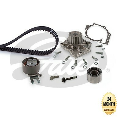 GATES WATER PUMP & TIMING BELT KIT for VOLVO XC70 II D5 AWD 2015-> - Picture 2 of 8