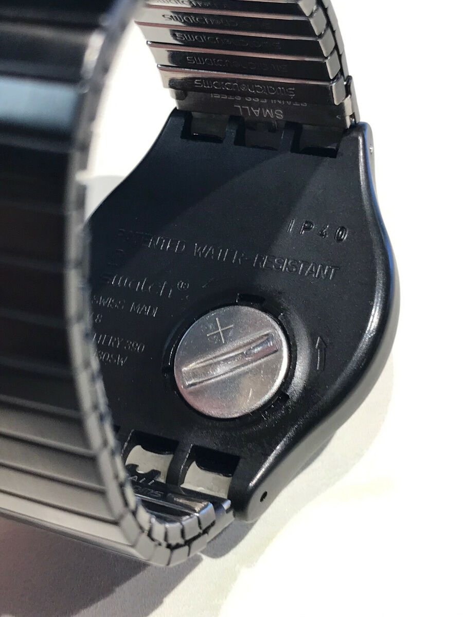 Swatch Watch HIGH WONDER SUOZ137 Stretch Band Great Swatch Watch HIGH WONDER SUOZ137 Stretch Band Great
