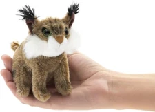 Folkmanis Mini Bobcat Finger Puppet