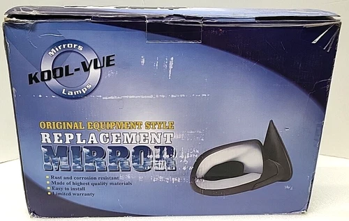 Kool Vue GM59CR Manual Mirror Right Side '99-'01 GMC Sierra Parts Link GM1321208