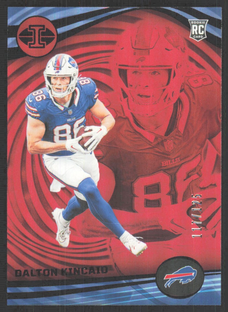 2023 Panini Illusions Ruby Trophy Collection Dalton Kincaid Rookie /125 #13