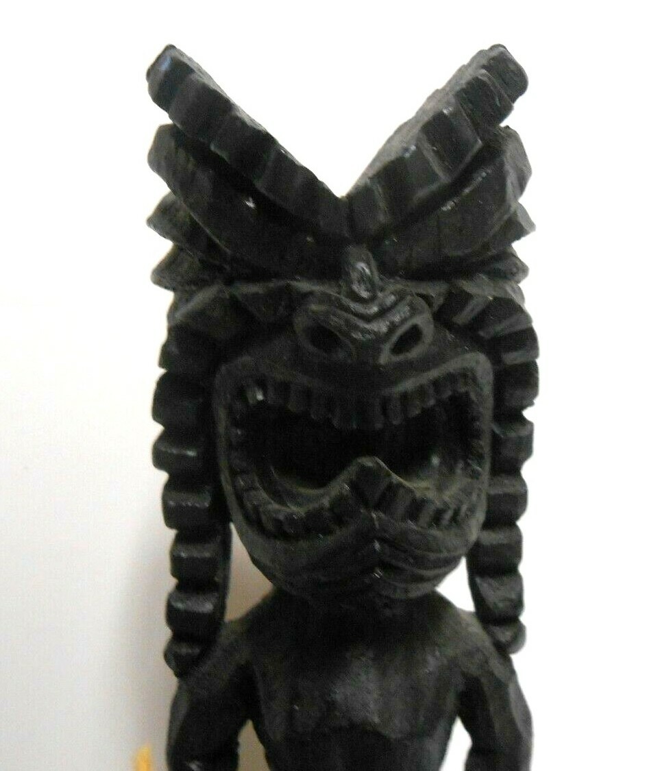 Hawaiian Ku Tiki God Statue Polynesian Souvenir Hawaii 7