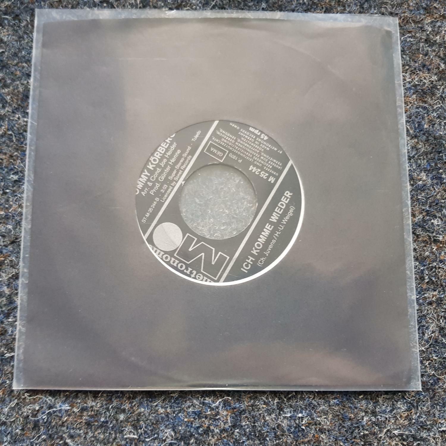 7"" Single Vinyl Tommy Körberg - Tennessee Baby/ Ich komme wieder SUNG IN GERMAN