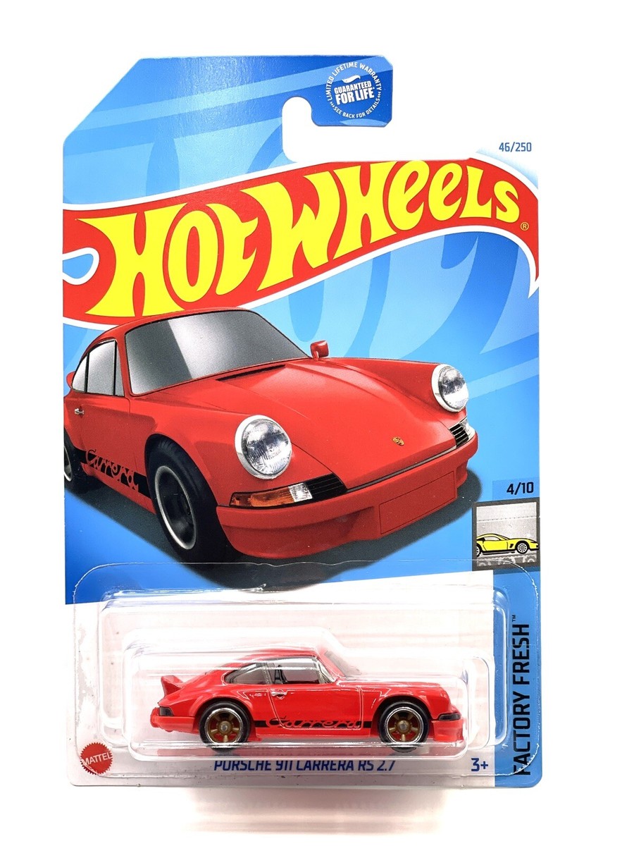 Hot Wheels Porsche 911 Carrera RS 2.7 (red) #46 SUPER CUSTOM WHEEL