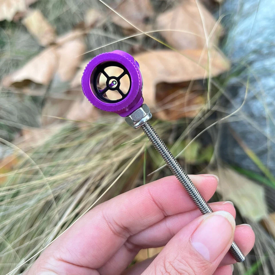 Mira telescópica de arco recurvo de 0,019" de fibra óptica de un solo pasador tiro con arco caza Foto 3 de 4