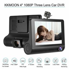 Monitor Auto 4" Videocamera Dash Cam Full HD 1080p Cardvr Wdr 3 Lenti V Notturna - Miniatura 5