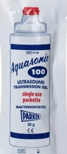 Parker Labs Aquasonic 100 Ultrasound Gel - 20g Ea. 100 Packets Exp 2026 01-20