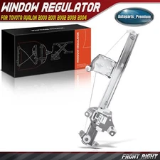 Front Right Passenger Power Window Regulator for Toyota Avalon 2000-2004 Sedan