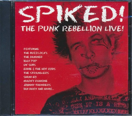Spiked! The Punk Rebellion Live Johnny Thunders Iggy & The Stooges CD ^SEALED* - 第 1/2 張圖片