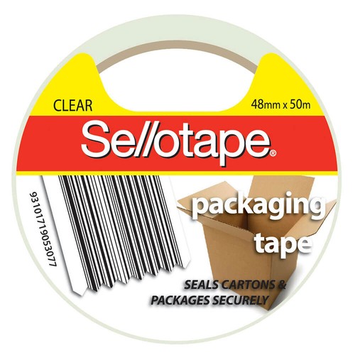 Sellotape Packaging Tape Clear Hot Melt Adhesive Versatile Strong Polypropylene - Picture 6 of 6