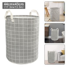 Cesta de lavandería para lavar ropa sucia cesta plegable bolsa de almacenamiento asa grande